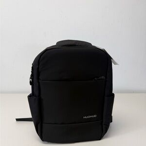 Black Men's Compact Backpack